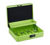 Caisse avec combinaison de chiffres RD47777, verte