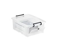 Caisse avec couvercle papillon et ouverture façade 20 l