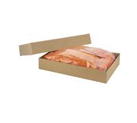Caisse carton télescopique simple cannelure à montage instantané 60x40x10/18 cm, lot de 10