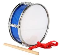 Caisse claire de marche de 13 pouces, caisse claire en métal avec bâton et bandoulière, Instruments Percussion pour enfants à l'école