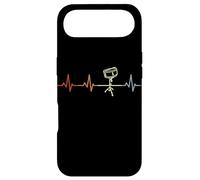 Caisse Claire Heartline Drums Heartbeat Vintage Coque pour iPhone Air