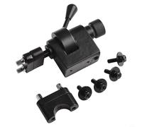 Caisse claire pour régulateur de tambour réglable pour une installation facile du tambour, construction en métal pour plus de durabilité (noir)