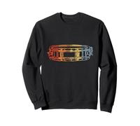 Caisse Claire Vintage Croquis Field Tambour Batteur Sweatshirt