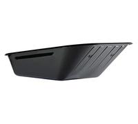 Caisse de brouette peinte noire 100 L - 4 trous