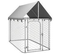 vidaXL Chenil extérieur avec toit 200x100x150 cm 171496