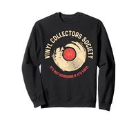 Caisse de Collection de Musique Audiophile rétro pour Disque Vinyle Sweatshirt