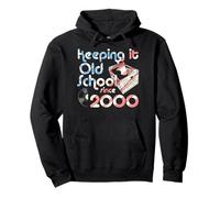 Caisse de disques vinyles Keeping It Old School Since 2000 Year Sweat à Capuche