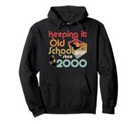 Caisse de disques vinyles Keeping It Old School Since 2000 Year Sweat à Capuche