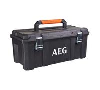 AEG - Caisse de rangement Capacité de 37 L (66,2 x 33,4 x 29 cm), joint d'étanchéité, attaches métalliques - AEG26TB, Orange & Noir