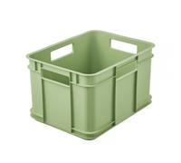 Caisse de Rangement en plastique 16 litres - Vert