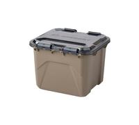Caisse de rangement gregory alpaca 50l beige x3