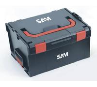 CAISSE DE RANGEMENT PLASTIQUE TRANSPORTABLE 253MM SAM OUTILLAGE - BOX5X