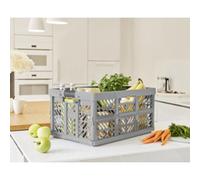 Caisse de rangement pliante 'ben', 45 L, graphite