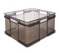 Caisse de Rangement Transparente 54 litres Euro-Box XXL - Gris