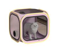 Caisse de séchage pour animaux de compagnie - Chambre sèche pliable portable pour chien | Maison de toilettage pour animaux domestiques | Anti-poils volants Cage propre | Sèche-mains libres J