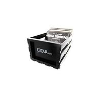Caisse de stockage Enova Hifi pour jusqu'à 120 disques vinyle Noir Noir G
