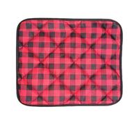 Caisse de tapis de chien, 27.56x19.69x0,39 pouces, lit chaud pour les animaux de compagnie, coussin lavable avec fond antidérapant et tissu doux réutilisable, accessoire extérieur intérieur pour la ma