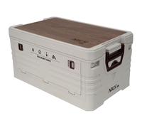 Caisse de transport avec couvercle en bois NCB4002 32 L Nils Camp