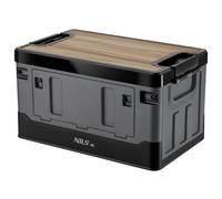 Caisse de transport Camp NCB4601 38 l avec plateau en bois Nils - Grey