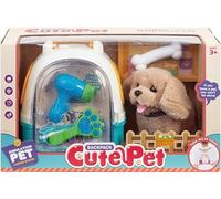 Caisse de Transport et Peluche Chien