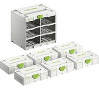 Festool 577816 SYS3-RK/6 M 337-Set Systainer³ Rack
