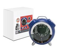 Caisse de transport - M PETS - SIXTIES CLOCK - 2 roues - Sac à dos/chariot - 5 kg max - Bleu