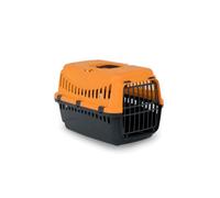 Caisse de transport NAYECO animaux de petite taille - orange - 46x31x32cm