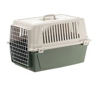 Caisse De Transport Plastique Chat Et Petit Chien Atlas 20 El Vert - Ferplast