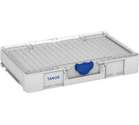 Caisse de transport Tanos Systainer³ Organizer L 89 83000011 plastique ABS, Polycarbonate (l x H x P) 508 x 82 x 296 mm