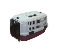 Caisse de transport Viaggio Carrier M pour chien Bordeau et Gris