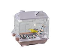 Caisse de voyage pour aviaire - Ventilée sécurise le transport, abri à oiseaux léger, habitat mobile pour animaux de compagnie avec sécurités ventilées | Caisse de voyage aviaire pour logement