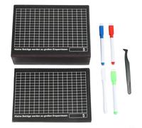 Caisse d'épargne en bois avec tableau à chiffres croisés pour illustrer les dépôts accumulés et encourager l'utilisation continue (A)