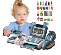 Caisse d'inscription pour , registre des tout-petits | Faites défiler comme si vous augmentiez l'interaction -accessoires alimentaires. Scanner et audio