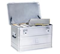 Caisse en aluminium AluPlus Box >S< 70, argent