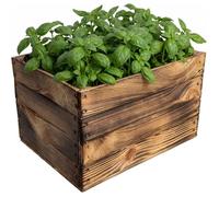 Caisse en bois - CREATIVE DECO - 40x30x23 cm - Sans fentes - Bois de pin - Surface poncée