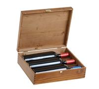 Caisse en bois de bouleau - pour 3 Bouteilles