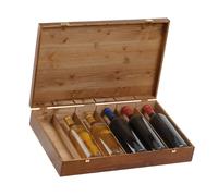 Caisse en bois de bouleau - pour 6 Bouteilles