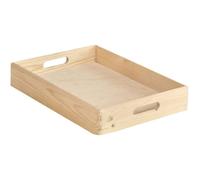Caisse en bois de rangement 40 x 30 x 7 cm