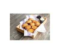 Caisse en Bois d'Hévéa pour Pain Fruits 50 mm Olympia NC G