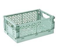 Caisse en Plastique Pliable 9,6 litres - Vert