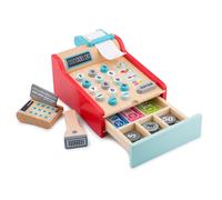 New Classic Toys- Caisse Enregistreuse, 3 ans to 9 ans, 10650, Rouge, Cash Register Set