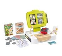Caisse enregistreuse - 30 accessoires inclus - Calculatrice et Scanner avec son et lumiere - Fabriqué en France - Dés 3ans Multicolore G