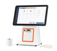 Caisse enregistreuse à écran Tactile de 15,6 Pouces, Uniquement,58 mm | Traite les transactions de point de vente, 8 Go de RAM avec 128 Go SSD, commerce de détail et restaurants