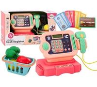 Caisse enregistreuse apprendre à compter lumière son rose