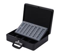 Caisse enregistreuse, coffret de caisse, boîte à monnaie.