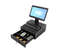 Caisse enregistreuse électronique avec écran tactile et imprimante de reçus