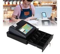 Caisse Enregistreuse Électronique avec Imprimante 58 Mm - Écran Tactile LCD Capacitif 9", 2 Ports USB Hôte, Logiciel De Point De Vente Inclus, Interface en Anglais | for Les Détaillants