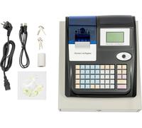 Caisse enregistreuse électronique, double écran, plusieurs modes de paiement, noir