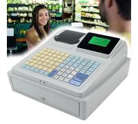 Caisse enregistreuse électronique, Système de Point de Vente de 81 Touches, LED numérique, système Anglais pour Les Petites Entreprises, Restaurant Supermarket Retail