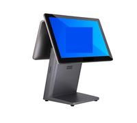 Caisse enregistreuse électronique Tout-en-Un, Double écran Tactile, Terminal de Caisse, Machine de Commande Automatique pour supermarché, café, Restaurant, Magasin de Boissons, Affichage LED